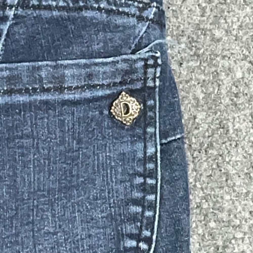 Democracy Absolution Jeans Women Size 12 Dark Wash Skinny Stretch Mid Rise Denim - Picture 9 of 14